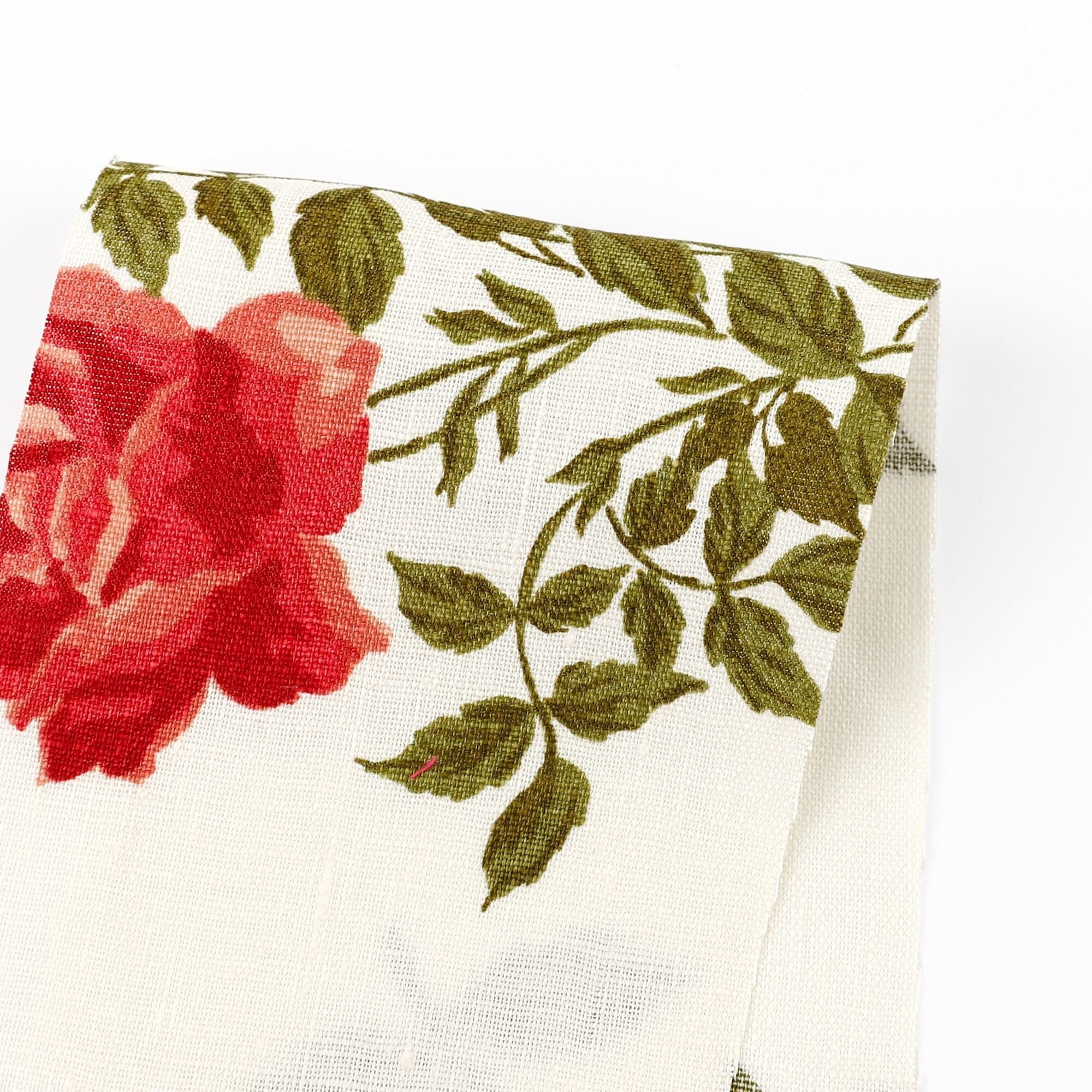 Classic Rose Linen - Cream
