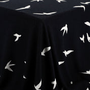 Flying Swifts Merino Jacquard - Black