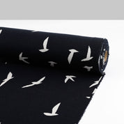 Flying Swifts Merino Jacquard - Black