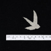 Flying Swifts Merino Jacquard - Black