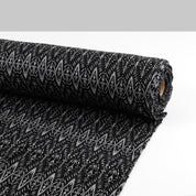 Snowflake Diamonds Merino Jacquard - Grey