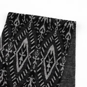 Snowflake Diamonds Merino Jacquard - Grey