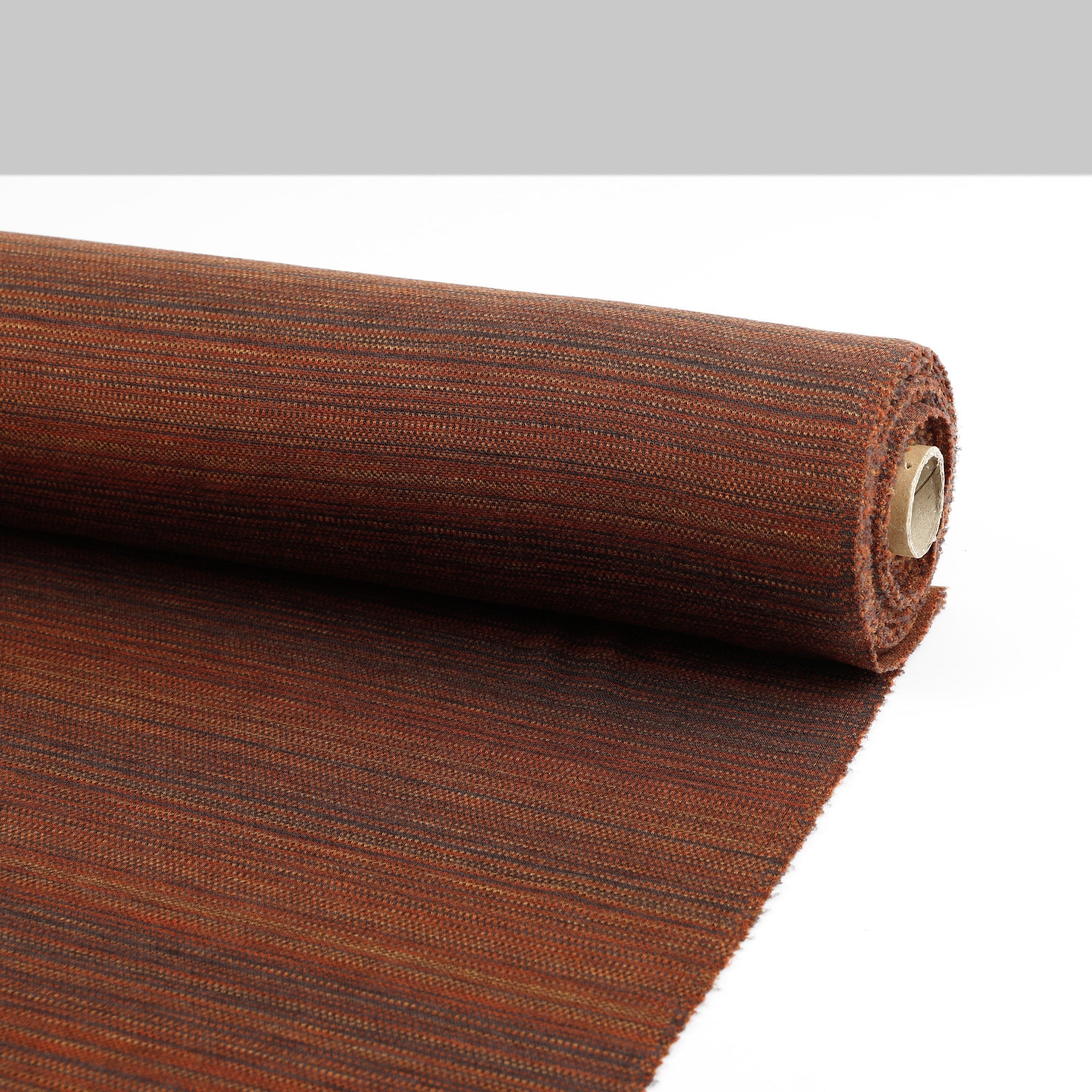 Dotted Strata Merino Jacquard - Ember