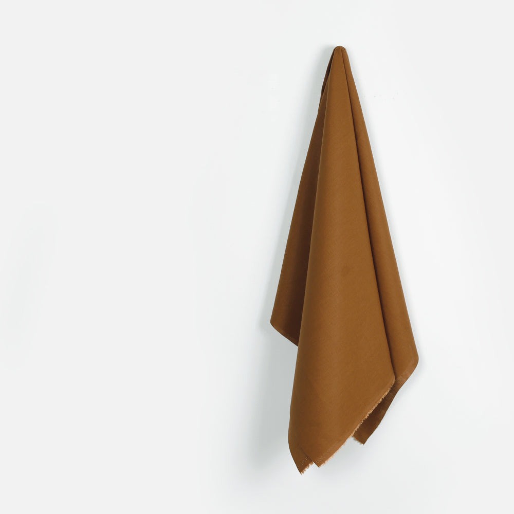 Plain Weave Linen - Cinnamon Stick