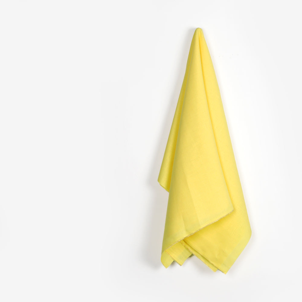 Plain Weave Linen - Lemonade